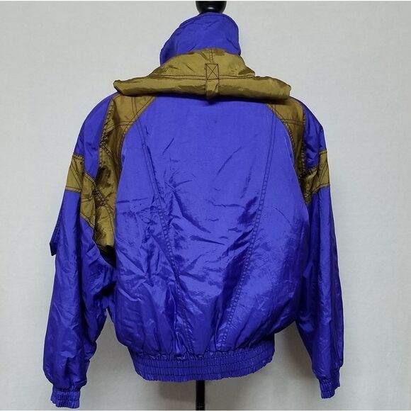 VINTAGE NILS Skiwear Hooded Ski Puffer Jacket - Picture 8 of 14